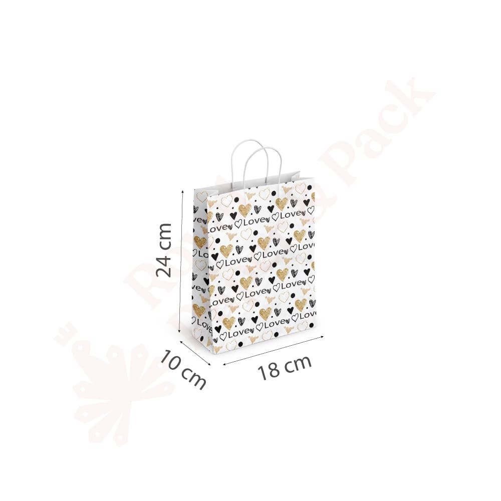 Bolsas Kraft VXS - Love