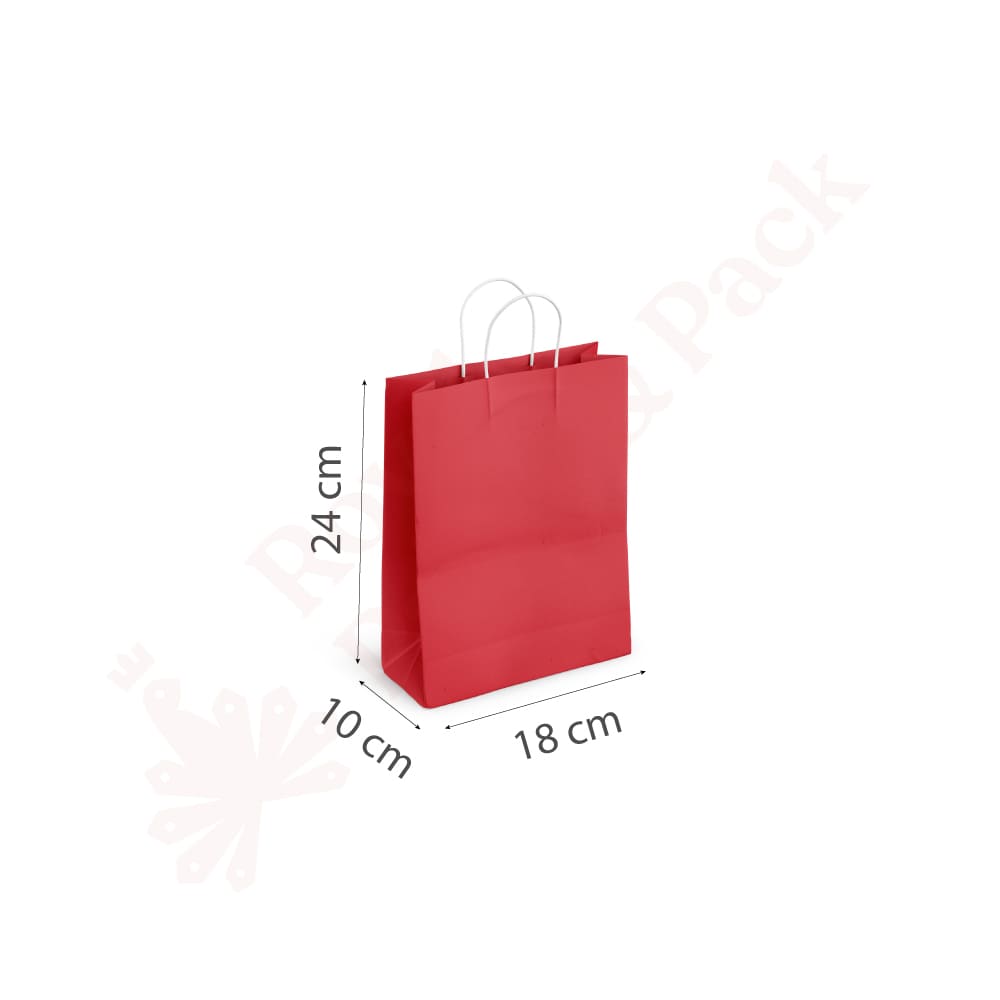 Bolsas Kraft VXS - Rojo